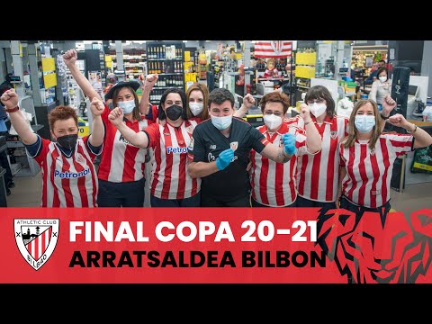 Imagen de portada del video 🔴⚪️⚪️ Colorido en la tarde de Bilbao I Arratsaldearen giroa I Final Copa 20-21