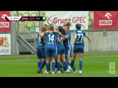 Orlen Ekstraliga Kobiet: skrót meczu AP ORLEN Gdańsk - AZS UJ Kraków 0:1