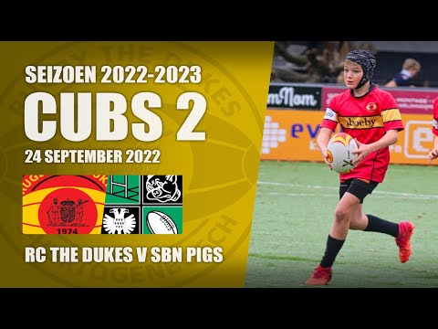RC The Dukes Cubs 2 V SBN Pigs - 24 Sept 2022 | Rugby U14