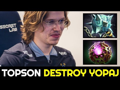 T1.TOPSON Mid Destroy YOPAJ with 1100 XPM Ember Spirit 7.32b Dota 2