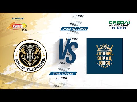 GRAND FINALE || ANAY TUSKERS vs VIVAN SUPER KINGS || KUNVARJI GIHED PREMIER LEAGUE-16