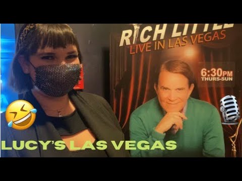 Rich Little at The Laugh Factory at Tropicana with Lucy's Las Vegas!