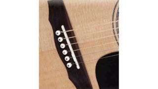 Video thumbnail for Guild GAD Series D-150 Dreadnought Acoustic Guitar Natural by mocasea
