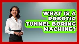 What Is A Robotic Tunnel Boring Machine? - High Stakes Jobs