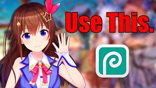 How to make a thumbnail for hololive clips