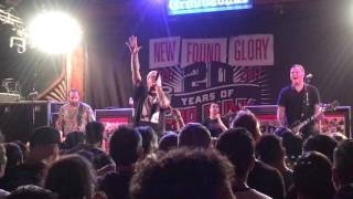 "Love and Pain" "Belated" - New Found Glory 20 Years of Pop Punk LIVE at The Troubadour 4/28/2017
