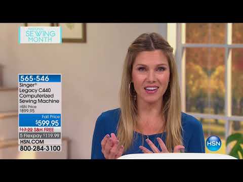 HSN | Sewing Solutions featuring Singer 09.06.2017 - 09 AM