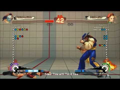 Super StreetFighter 4: Arcade Edition 2012 - brokkenG (Claw) vs NiKe5123 (Cammy) - Xbox Live Matches