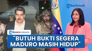 Wapres Venezuela Desak Donald Trump Buktikan Presiden Maduro Masih Hidup: Kami Menuntut Bukti Segera