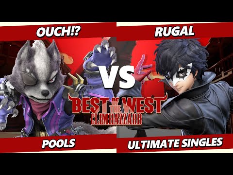 Best of the West 3 - Ouch!? (Wolf) Vs. ΩRugal (Joker) Smash Ultimate - SSBU