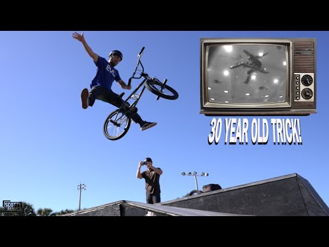 30 Year Old BMX Trick That Is So Old That it Looks New!