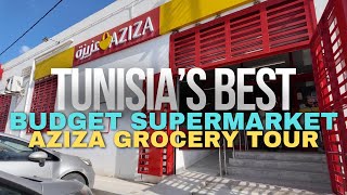 Tunisia’s Best Budget Supermarket - Aziza Grocery Tour & Price Comparison