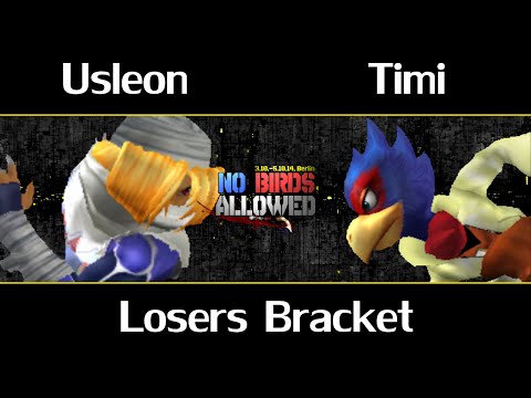 NBA - Usleon (Sheik) Vs. Timi (Falco) - Melee Losers Bracket