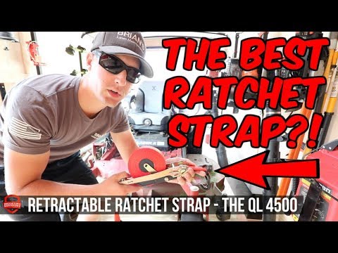 Quickloader Tie Down Ratchet Straps | QL4500 Tie Down Ratchet Strap Review