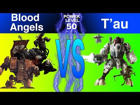 Warhammer 40k 8th edition Blood Angels vs T'au