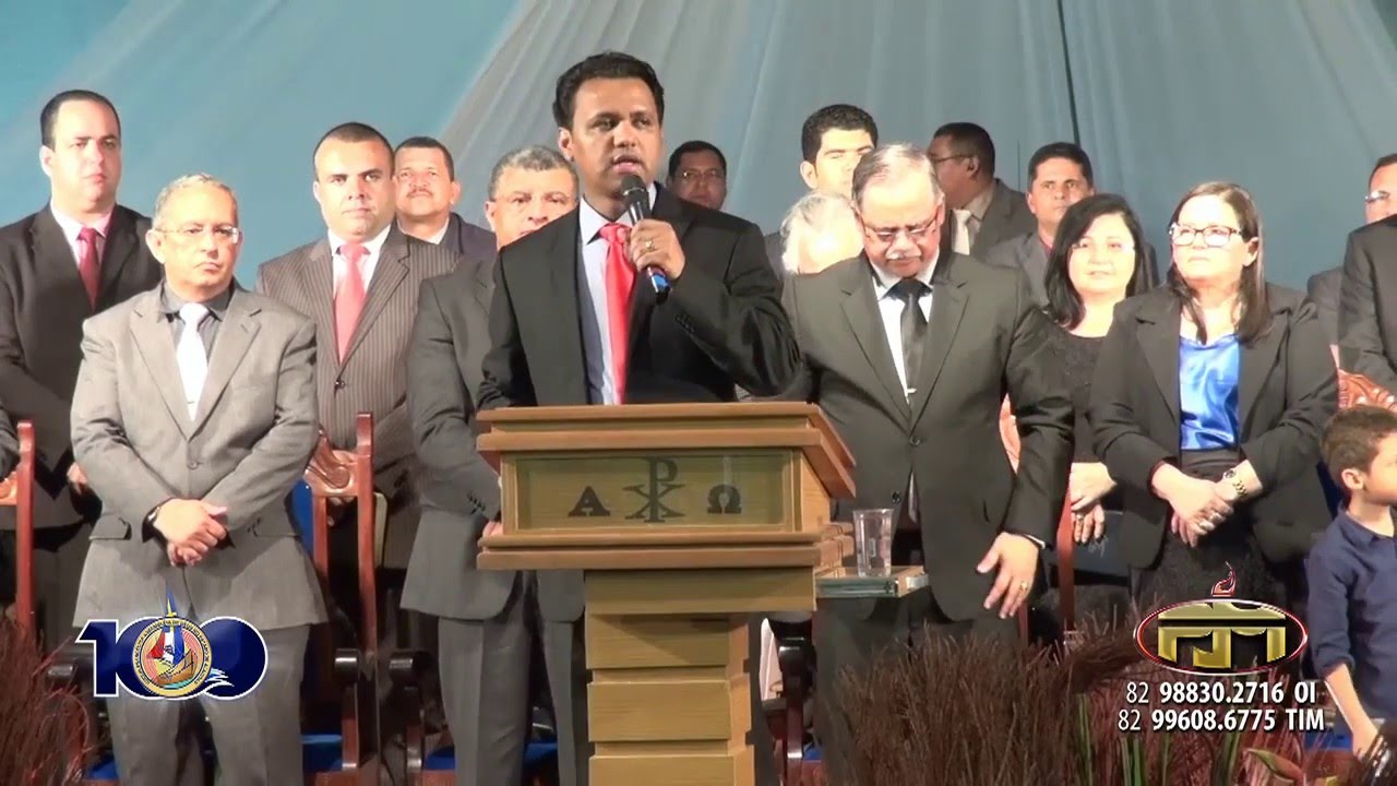 Pr. Josué Brandão - O Castiçal de Ouro - no Centenário da Assembleia de Deus em Alagoas