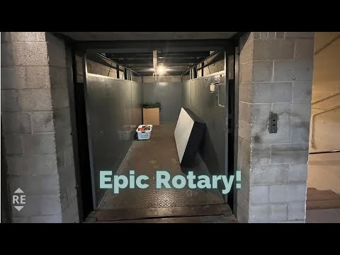 EPIC Rotary Oildraulic freight elevator in Baraboo, WI (retake)