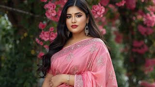 AI Lookbook Plus Size Models in Flower Field - Part 3