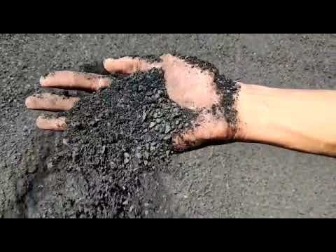 0-6 mm black screened coal