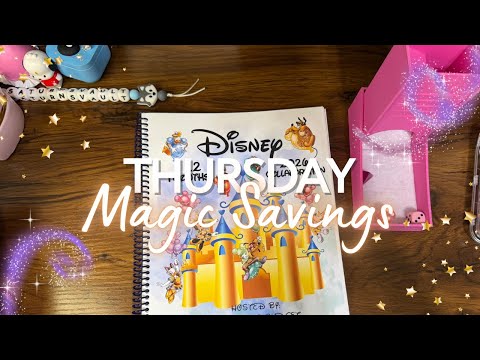 THURSDAY MAGIC SAVINGS 🪄✨ | DISNEY COLLABS | PIGGY SAVINGS 🐷💖