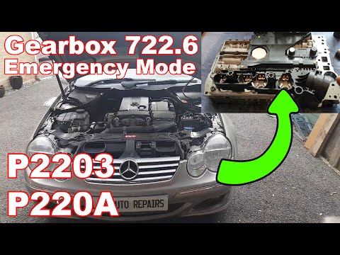 Mercedes W203 C Class not engaging gears... Fault finding and repair.