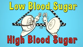 Low Blood Sugar vs High Blood Sugar