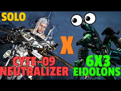 Warframe | Eidolon 6x3 Solo | CYTE-09 | NEUTRALIZER