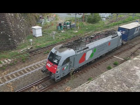 e190 322 cfi,Siemens Taurus,treno merci tec,Deiva Marina,trains hunter,strombazzata,trainspotting