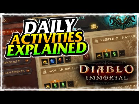 MAXIMISE REWARDS - DO THESE EVERY DAY | Diablo Immortal