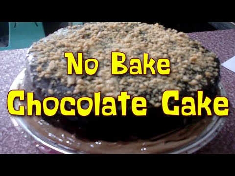 No Bake Chocolate Cake