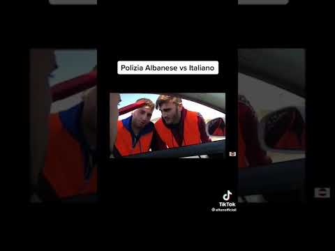 polizia albanese Vs italiana🤣😅