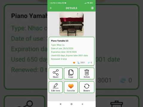 Furniture management Video