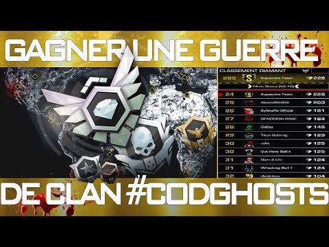 comment gagner guerre de clan ghost