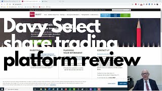 Davy Select Review-a look at the Davy Select Share Trading Platform