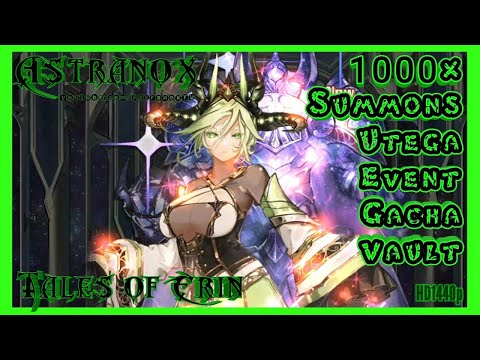 TALES OF ERIN Summon 1000 Divine Tokens in Utega Event Gacha Restored Vault - 5* Hero Free to Play