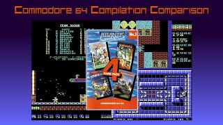 Commodore 64 Compilation Comparison: 4 Game Pack No.3 (1992)