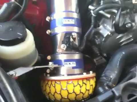 HKS Intake System, Racing Suction Reloaded on a 370Z