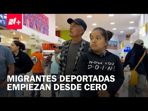 Migrantes deportados empiezan desde cero en sus comunidades - En Punto