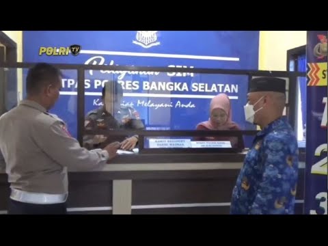 POLRES BASEL BERSIAP TERAPKAN PEMBUATAN SIM DENGAN SYARAT BPJS KESEHATAN