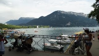 preview picture of video 'Annecy - Lac et centre ville'