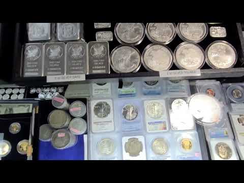 Add coins and bars to your collection