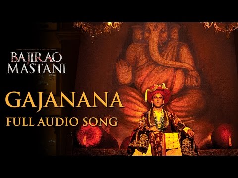 Gajanana (Uncut Full Song) | Bajirao Mastani | Sukhwinder Singh | Ranveer Singh, Priyanka, Deepika