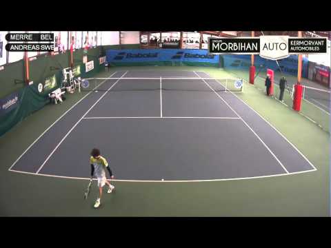 MERRE (BEL) - ANDREAS ULANDER (SWE) - Open Super 12 Auray Tennis