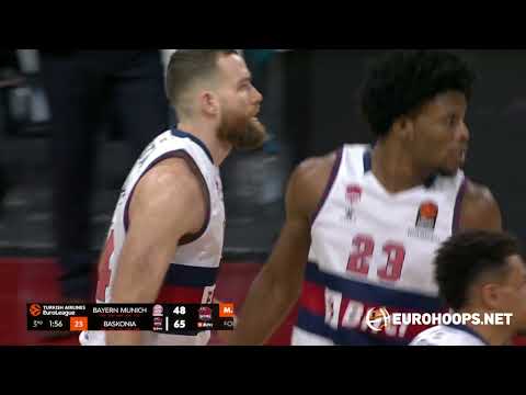 FC Bayern Munich - Bitci Baskonia Vitoria-Gasteiz 76-81: Matthew Costello (23 points, 9 rebounds)