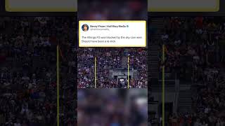 Vikings Kick Hit a WIRE!?