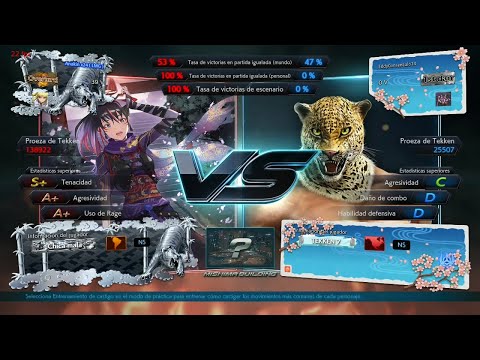 222_5 Kunimitsu (Anakin x24) vs (EddyConsenLalo14) King - Tekken 7 Online sin Grafica