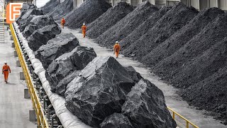 How Graphite Is Made Inside A Massive Industrial Refining Processing Factory