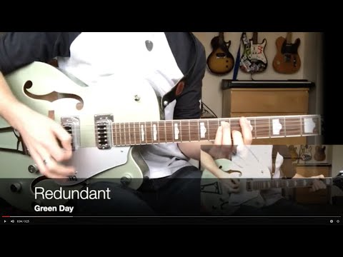 Redundant - Green Day (Guitar Cover)