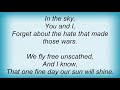 Seal - Come See What Love Has Done Lyrics