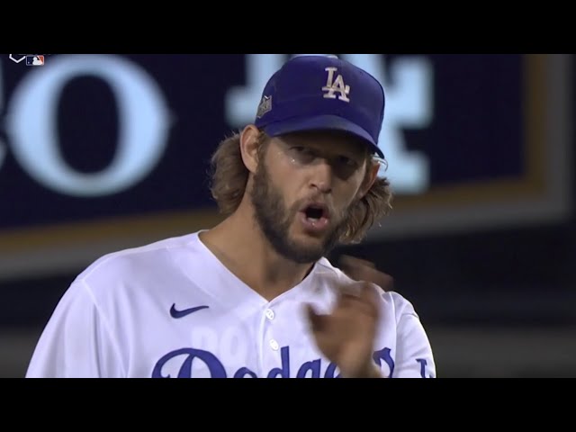 Clayton Kershaw waves off his coaches then ends the 8th inning himself, a breakdown